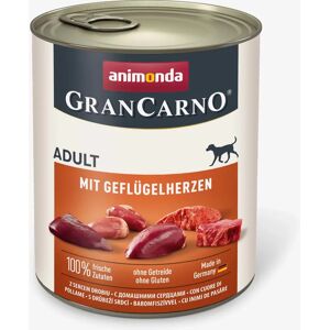 Krmení pro psy animonda GranCarno - Dospělí s kuřecími srdci - 6 x 800g Krmení pro psy animonda GranCarno - Dospělí s kuřecími srdci - 6 x 800g