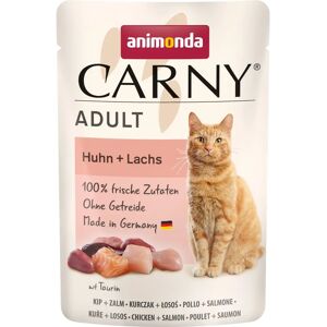 Animonda Carny Adult - Kurczak i łosoś mokra karma dla kotów Animonda Carny Adult - Kurczak i łosoś mokra karma dla kotów