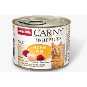 Nourriture humide Animonda Carny Single Protein pour chats adultes - 6 x 200g Nourriture humide Animonda Carny Single Protein pour chats adultes - 6 x 200g