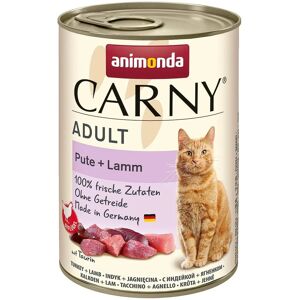 Krmení pro kočky Animonda Carny Dospělí Krůta Jehněčí - Bez obilovin, 6 x 400g Krmení pro kočky Animonda Carny Dospělí Krůta Jehněčí - Bez obilovin, 6 x 400g