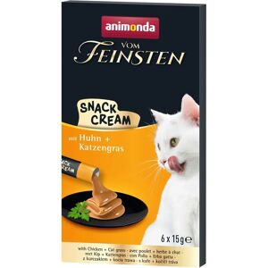 Animonda Vom Feinsten Adult Snack - Poulet & Herbe à Chat - Snack pour chats - Publicité Animonda Vom Feinsten Adult Snack - Poulet & Herbe à Chat - Snack pour chats - Publicité