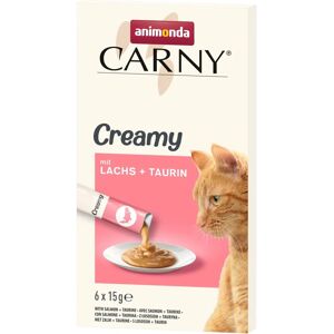 Animonda Carny Adult Creamy - Saumon ou Poulet - Snack pour chats - Publicité Animonda Carny Adult Creamy - Saumon ou Poulet - Snack pour chats - Publicité
