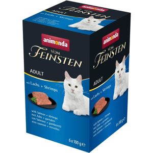 Karma dla dorosłych kotów Animonda vom Feinsten łosoś & krewetki - 30 x 100 g Karma dla dorosłych kotów Animonda vom Feinsten łosoś & krewetki - 30 x 100 g
