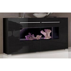 HÖLTKEMEYER Aqua Schwarzes Hochglanz-Sideboard - Sideboards HÖLTKEMEYER Aqua Schwarzes Hochglanz-Sideboard - Sideboards
