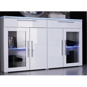 HÖLTKEMEYER Line Weiß Highboard - Highboard HÖLTKEMEYER Line Weiß Highboard - Highboard