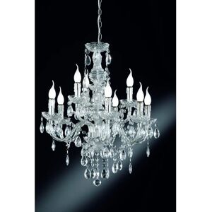 Trio Lighting KRONE Hvid 9-lys Flerarms lysekrone - Loftlampe Trio Lighting KRONE Hvid 9-lys Flerarms lysekrone - Loftlampe