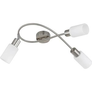 Trio Lighting Nickel Matt 3-Licht Deckenlampe - Deckenlampe Trio Lighting Nickel Matt 3-Licht Deckenlampe - Deckenlampe