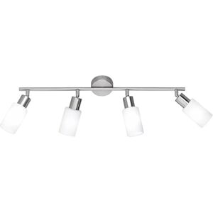 Trio Lighting Mars Decken-Spots - 4-flammig verstellbar Nickel matt Trio Lighting Mars Decken-Spots - 4-flammig verstellbar Nickel matt
