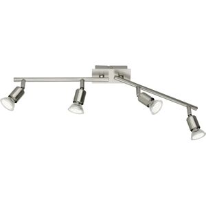 Trio Nimes 4-Light Ceiling Spotlight - Modern Nickel Trio Nimes 4-Light Ceiling Spotlight - Modern Nickel