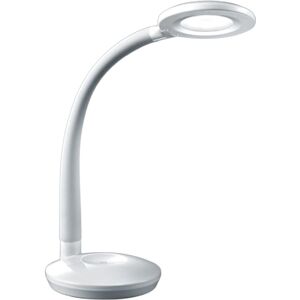Lampe de bureau Cobra réglable - Blanc moderne 3000K par Trio Lighting Lampe de bureau Cobra réglable - Blanc moderne 3000K par Trio Lighting