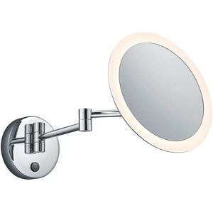 Trio Chrome Bathroom Mirror Light 3000K - Modern, IP44, 3W Trio Chrome Bathroom Mirror Light 3000K - Modern, IP44, 3W