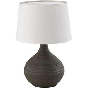 Reality Leuchten R50371026 Tafellamp - E14, Bruin, Keramiek Reality Leuchten R50371026 Tafellamp - E14, Bruin, Keramiek