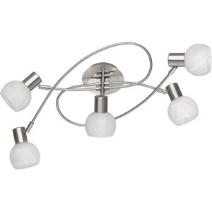 Trio Lighting Antibes Modern 5 Light Multi Arm Semi Flush Ceiling Lamp - Ceiling Lamp Trio Lighting Antibes Modern 5 Light Multi Arm Semi Flush Ceiling Lamp - Ceiling Lamp