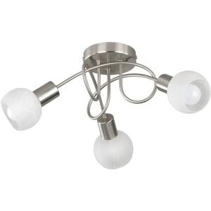 Trio Lighting Antibes Modern 3-Light Multi-Arm Semi-Flush Ceiling Lamp - Ceiling Light Trio Lighting Antibes Modern 3-Light Multi-Arm Semi-Flush Ceiling Lamp - Ceiling Light