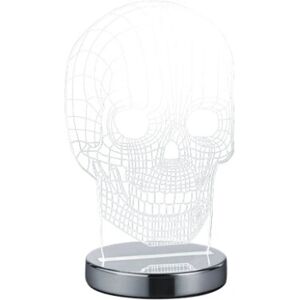 TRIO LIGHTING Lámpara de Mesa Calavera LED Regulable - Lámpara de Escritorio TRIO LIGHTING Lámpara de Mesa Calavera LED Regulable - Lámpara de Escritorio