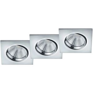 Trio Einbaustrahler Pamirincl 8 Cm Led 5,5 Watt Chrom - Downlights Trio Einbaustrahler Pamirincl 8 Cm Led 5,5 Watt Chrom - Downlights