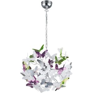 Lámpara Colgante Butterfly Trio Lighting Cromo Lámpara Colgante Butterfly Trio Lighting Cromo