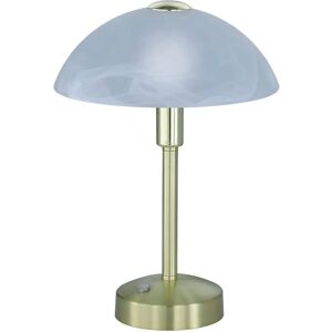 Lampe de table moderne Donna de Trio Lighting Laiton Mat - 3000K Lampe de table moderne Donna de Trio Lighting Laiton Mat - 3000K