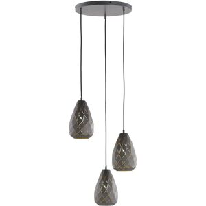 Trio Lighting Onyx 3-Light Pendant - Modern Ceiling Light Trio Lighting Onyx 3-Light Pendant - Modern Ceiling Light