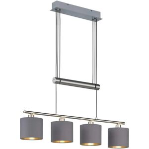 Trio Lighting Garda 4-Light Nickel Pendant - Pendant Light Trio Lighting Garda 4-Light Nickel Pendant - Pendant Light
