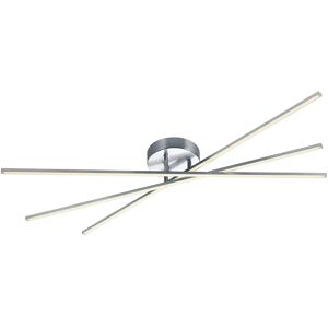 Trio Lighting Tiriac - Lámpara de techo LED 3 luces - Níquel mate Trio Lighting Tiriac - Lámpara de techo LED 3 luces - Níquel mate