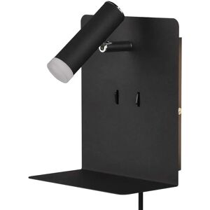 Trio 222570232 Wall Lamp - Modern Black Matte 3000K USB Trio 222570232 Wall Lamp - Modern Black Matte 3000K USB