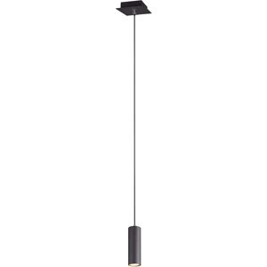 Trio Lighting Marley Modern Slim Pendant Ceiling Light Black Matt - Ceiling Light Trio Lighting Marley Modern Slim Pendant Ceiling Light Black Matt - Ceiling Light