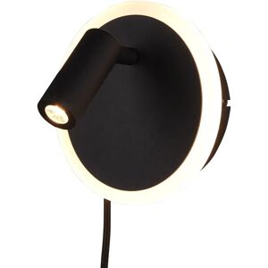 Trio Lighting Jordan Moderne Læselampe - Sort - Læselampe Trio Lighting Jordan Moderne Læselampe - Sort - Læselampe