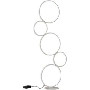 TRIO LIGHTING Rondo Lámpara de pie LED moderna - Blanco - Lámpara de pie LED TRIO LIGHTING Rondo Lámpara de pie LED moderna - Blanco - Lámpara de pie LED
