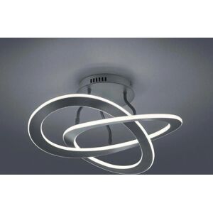 Trio Lighting Oakland 40W LED Halv-Flush Lys - Moderne Design Trio Lighting Oakland 40W LED Halv-Flush Lys - Moderne Design