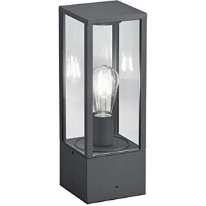 Trio Lighting Garonne Outdoor Pedestal Light - Modern Anthracite IP44 Trio Lighting Garonne Outdoor Pedestal Light - Modern Anthracite IP44