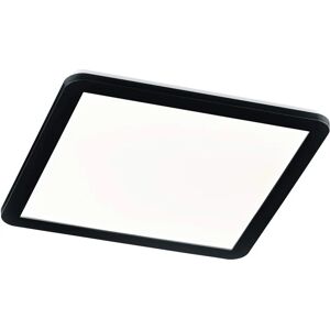 Luminare de plafon pătrat modern Camillus de Trio Lighting 40cm Negru Mat IP44 Luminare de plafon pătrat modern Camillus de Trio Lighting 40cm Negru Mat IP44