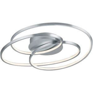 Trio Lighting Gale Modern 38.5W LED Halbnischenleuchte Nickel Matt - LED Halbnischenleuchte Trio Lighting Gale Modern 38.5W LED Halbnischenleuchte Nickel Matt - LED Halbnischenleuchte