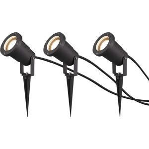 Trio - Faretti da esterno con picchetto - IP65 - Set di 3 Trio - Faretti da esterno con picchetto - IP65 - Set di 3