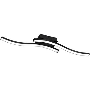 Reality Lampada da soffitto nera Modello Route 5W 3000K - Illuminazione moderna Reality Lampada da soffitto nera Modello Route 5W 3000K - Illuminazione moderna