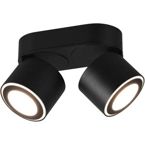 Trio Taurus Ceiling Spotlight - Black Matt - 3000K - Twin LED Trio Taurus Ceiling Spotlight - Black Matt - 3000K - Twin LED