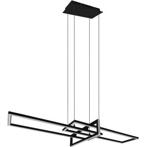 Lampada a sospensione Salinas Nera Moderna - Lampada a soffitto Lampada a sospensione Salinas Nera Moderna - Lampada a soffitto