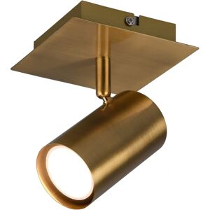 Trio Goud Spotlicht - Verstelbaar, GU10, Moderne Antieke Messing Plafondlamp Trio Goud Spotlicht - Verstelbaar, GU10, Moderne Antieke Messing Plafondlamp