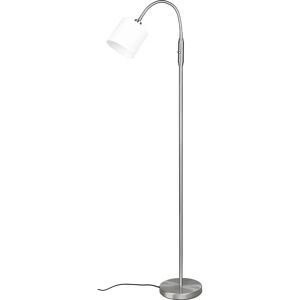 Trio Lighting Tommy Moderne Vloerlamp Nikkel Mat - Vloerlamp Trio Lighting Tommy Moderne Vloerlamp Nikkel Mat - Vloerlamp