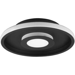 Trio Ascari Black 30cm Bathroom Ceiling Light - Modern, IP44, Dimmable Trio Ascari Black 30cm Bathroom Ceiling Light - Modern, IP44, Dimmable