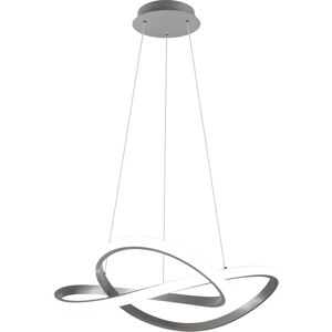 TRIO Nichel Mat Modern LED Lampa suspendată R32051407 TRIO Nichel Mat Modern LED Lampa suspendată R32051407