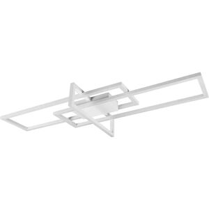 Trio Lighting Seasons Modern 50cm 3 Light Ceiling Light Nickel Matt Black - Ceiling Light Trio Lighting Seasons Modern 50cm 3 Light Ceiling Light Nickel Matt Black - Ceiling Light