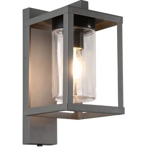 Lanterna da Parete Moderna Lunga di Trio Lighting - Antracite - IP44 Lanterna da Parete Moderna Lunga di Trio Lighting - Antracite - IP44