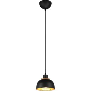 TRIO LIGHTING Reality Punch Corp de Tavan - Lampa Suspendată Industrială Neagră TRIO LIGHTING Reality Punch Corp de Tavan - Lampa Suspendată Industrială Neagră