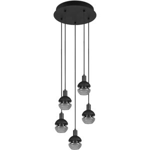 Lámpara colgante moderna Mela de 5 luces de Trio Lighting - Lámpara de techo Lámpara colgante moderna Mela de 5 luces de Trio Lighting - Lámpara de techo
