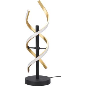 Trio Lighting Sequence Modern 20.5W LED Table Lamp Brass Matt - Table Lamp Trio Lighting Sequence Modern 20.5W LED Table Lamp Brass Matt - Table Lamp