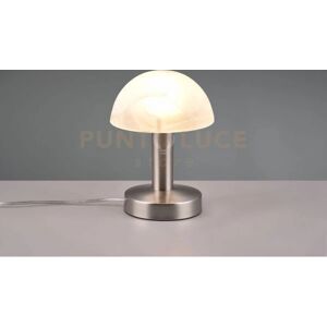TRIO Fynn II Table Lamp - Nickel/White - Modern TRIO Fynn II Table Lamp - Nickel/White - Modern
