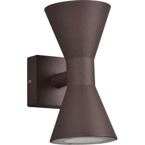 Luce da Parete Esterna Trio Ardas - Up-Down IP44 - Ruggine Luce da Parete Esterna Trio Ardas - Up-Down IP44 - Ruggine
