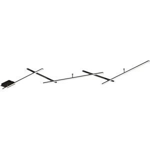 Lampa de Teto Preto Mate Indira - Regulável, Dimmable, 3000lm Lampa de Teto Preto Mate Indira - Regulável, Dimmable, 3000lm