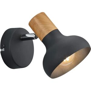 Trio LATIKA Zwart Wandspot - Wandlamp Trio LATIKA Zwart Wandspot - Wandlamp